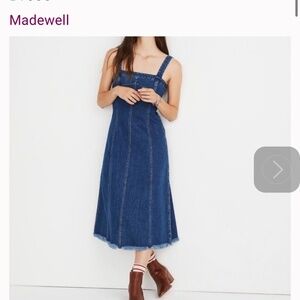 Madewell Denim Midi Dress